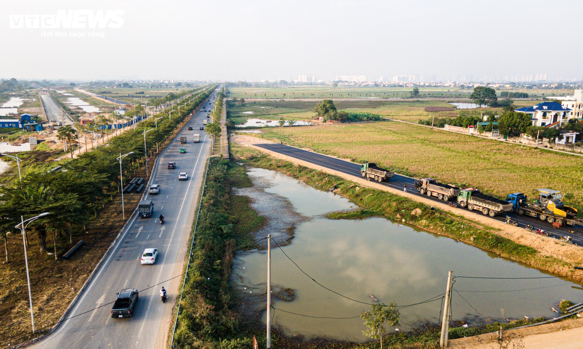 Current status of the Olympic urban area project worth over 925,000 billion VND in Hanoi - Photo 13.