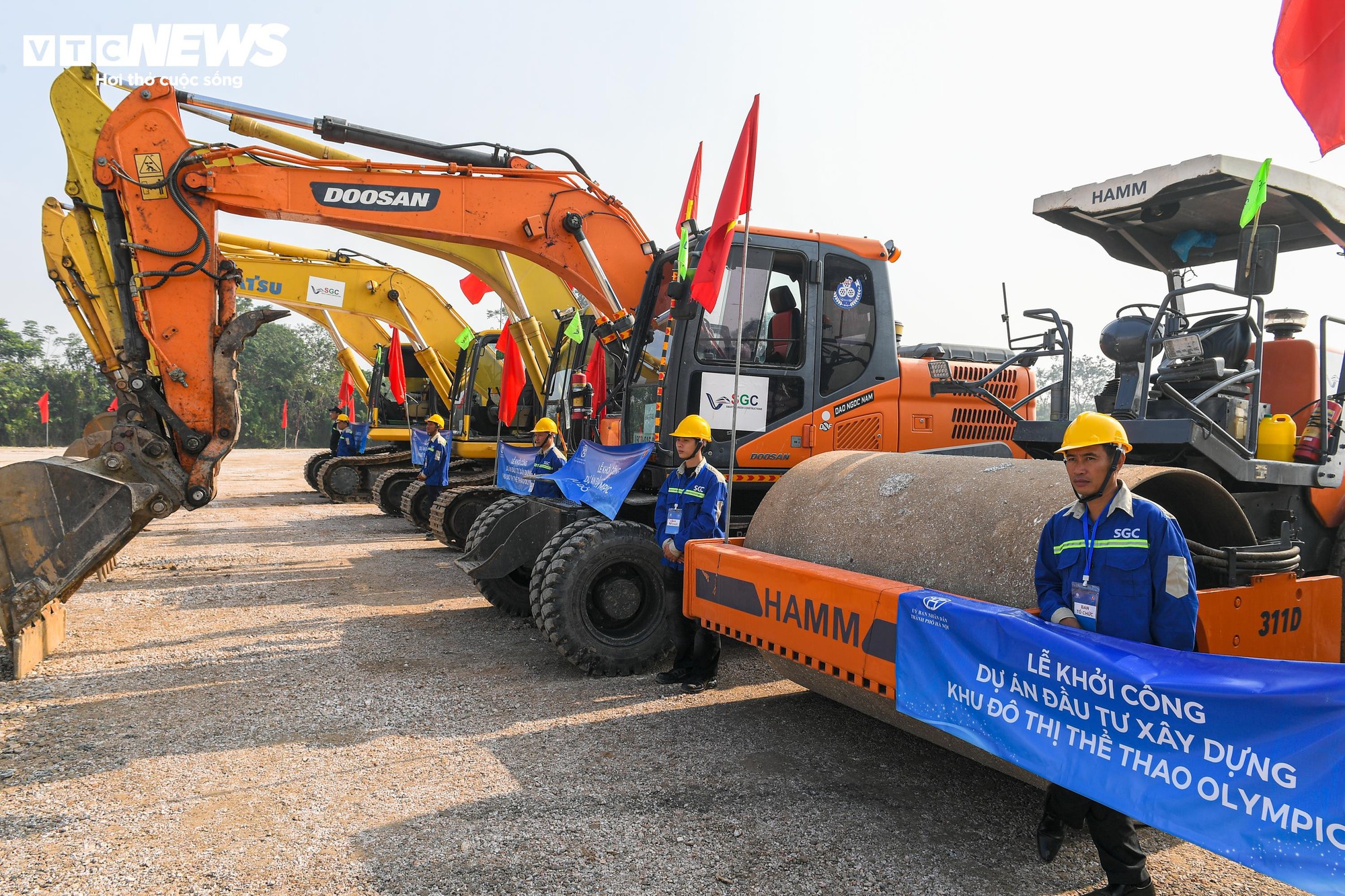 Current status of the Olympic urban area project worth over 925,000 billion VND in Hanoi - Photo 2.
